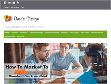 Tablet Screenshot of darasdesign.com